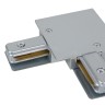 Basic System Коннектор угловой для встраиваемого шинопровода серебристый TRCM-1-1-L-CH