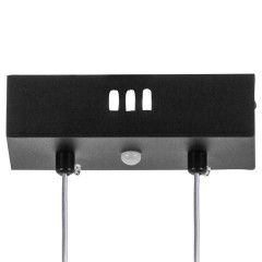 736437 Люстра ROTONDA 50W LED 3060LM 120G ЧЕРНЫЙ 3000-6000K