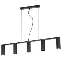 718057 Люстра ROMA 5х28W GU10 (led) ЧЕРНЫЙ