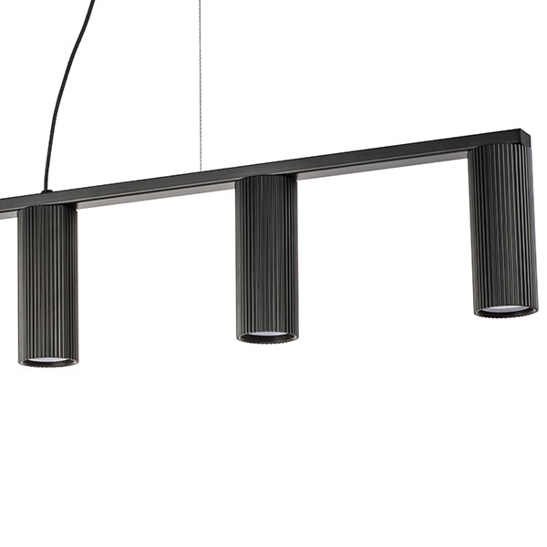 718057 Люстра ROMA 5х28W GU10 (led) ЧЕРНЫЙ