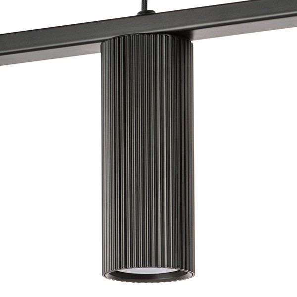 718057 Люстра ROMA 5х28W GU10 (led) ЧЕРНЫЙ