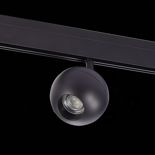 ST354.436.12 Магнитный трековый светильник Черный LED 1*12W 3000K 680Lm Ra>80 36° IP20 L120xW100xH19 SKYLINE 48