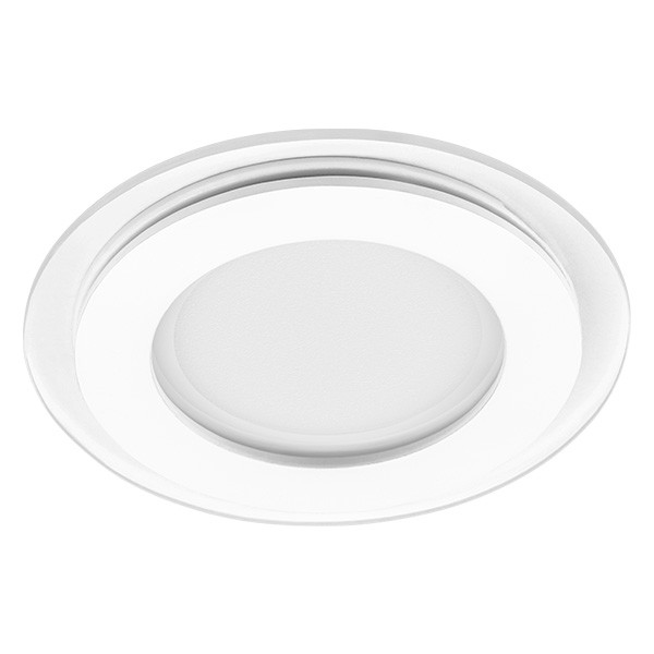 212010 Светильник ACRI CYL LED 6W 480LM БЕЛЫЙ/ПРОЗРАЧНЫЙ 3000K