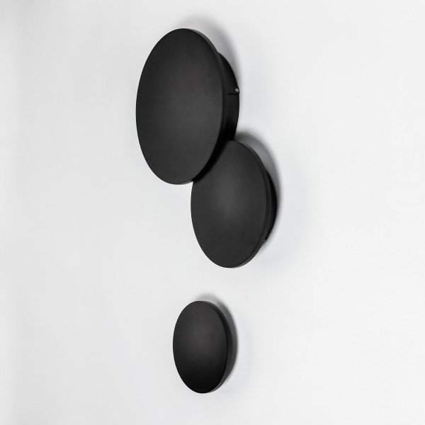 379147 Светильник PIATTO 1x6W LED 600LM G ЧЕРНЫЙ 4000K IP65