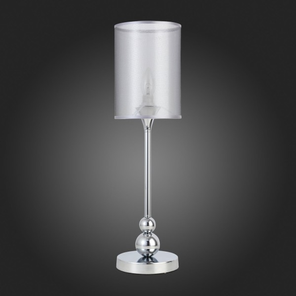 SLE107104-01 Прикроватная лампа Хром/Серебристый E14 1*40W PAZIONE