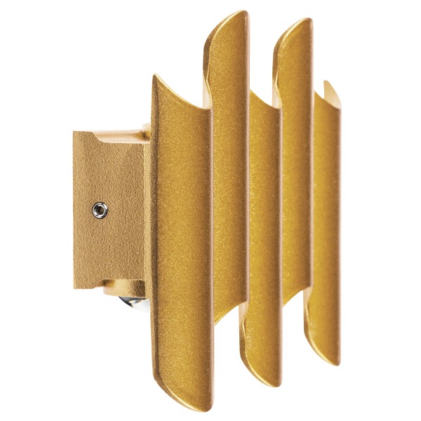 341533 Светильник BOSSO 5х1W LED 550LM G ЗОЛОТО 3000K IP65