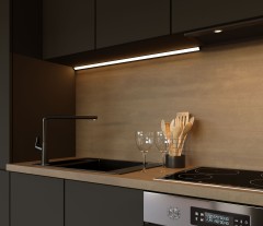 Угловой алюминиевый профиль для светодиодной ленты LL-2-ALP008