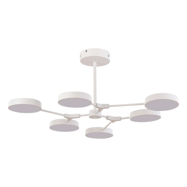 SLE6003-502-06 Светильник потолочный Белый/Белый LED 6*10W MONTA