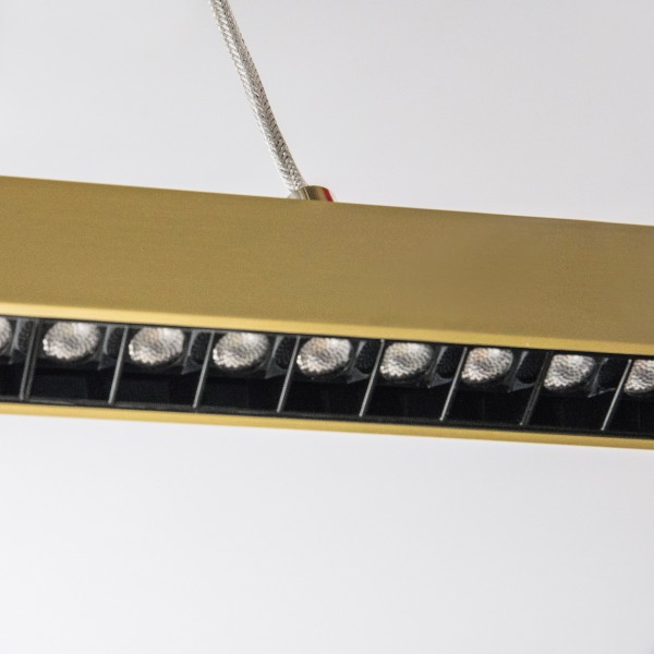 748353 Люстра SATURNO LED 36W 2800LM 25G ЗОЛОТО 3000-6000K