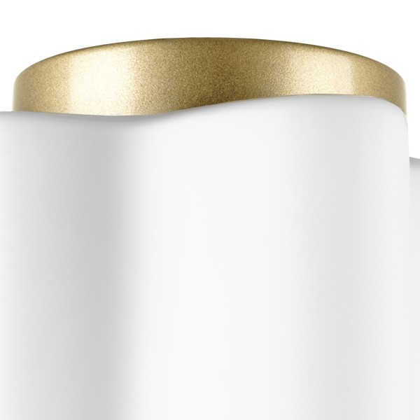 802013 Светильник NUBI 1х40W E27 ШАМПАНЬ/БЕЛЫЙ