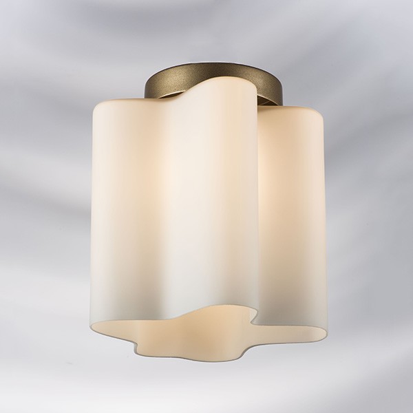 802013 Светильник NUBI 1х40W E27 ШАМПАНЬ/БЕЛЫЙ