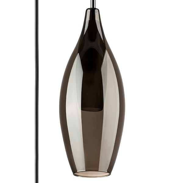 803057 Подвес PENTOLA 3х25W G9 ХРОМ/ДЫМЧАТЫЙ