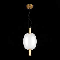 SL1582.313.01 Светильник подвесной ST-Luce Бронзовый/Прозрачный LED 1*7W 2700K ALLENORE