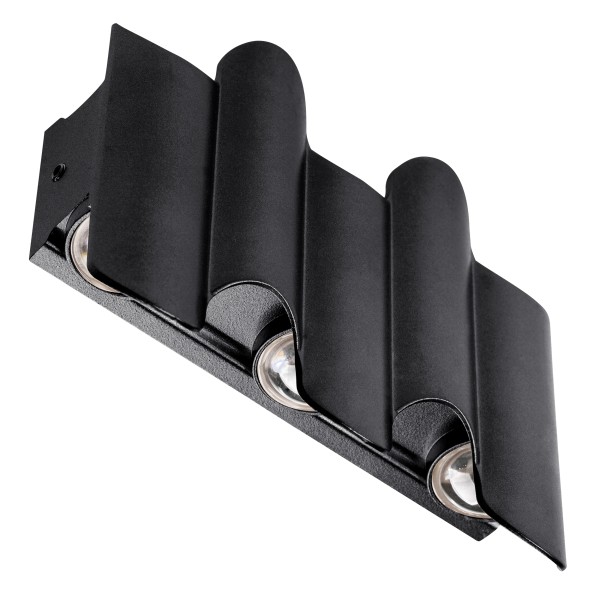 341547 Светильник BOSSO 5х1W LED 550LM G ЧЕРНЫЙ 4000K IP65