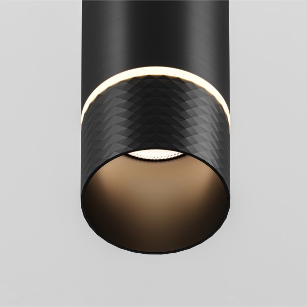 DK5315-BK Светильник для трека Air, серия Hang 3000 со светодиодом, ?35*257мм, 48V DC, 5W, RA?95, 24°, 3000K, IP20, черный, алюминий