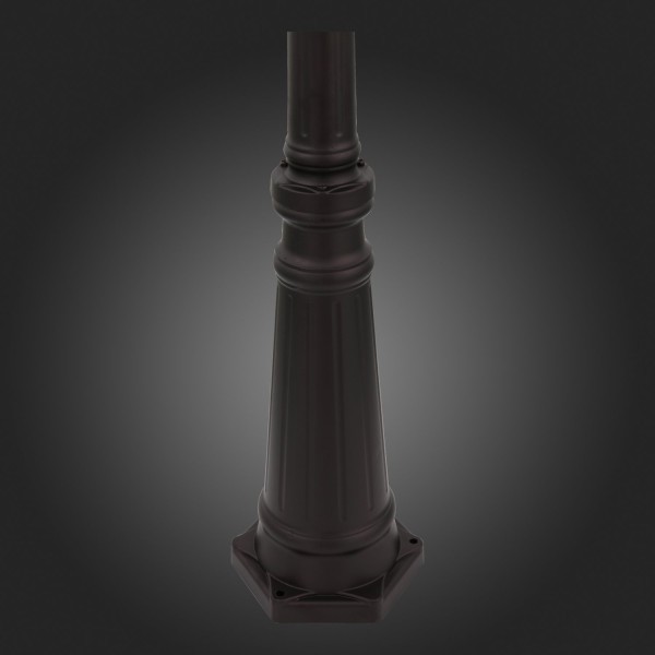 SL080.425.02 Светильник уличный наземный ST-Luce Темный кофе/Прозрачный, Темный кофе E27 2*100W LASTERO