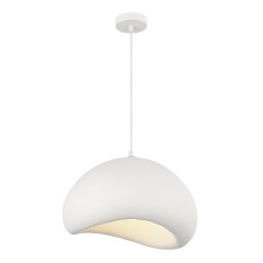 SL1522.523.01 Светильник подвесной ST-Luce белый/белый E27 1*60W WABI SABI