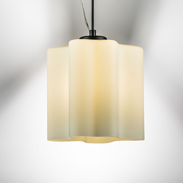 802117 Подвес NUBI 1х40W E27 ЧЕРНЫЙ МАТОВЫЙ/БЕЛЫЙ