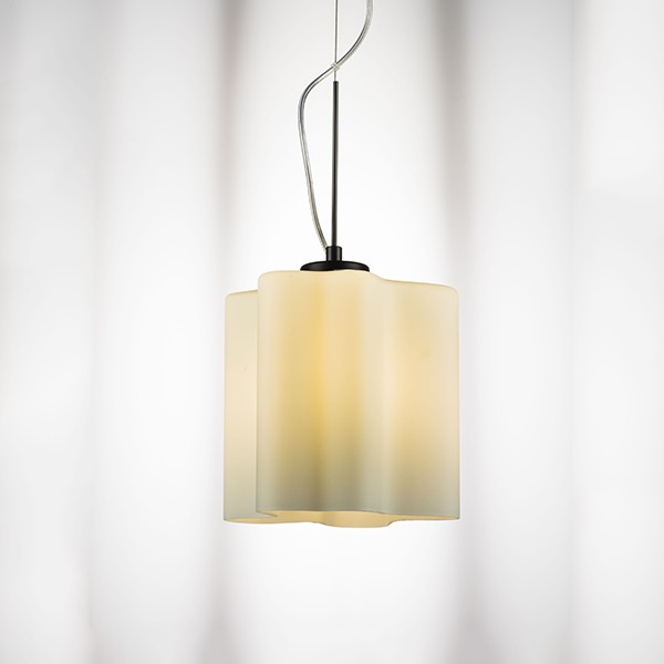 802117 Подвес NUBI 1х40W E27 ЧЕРНЫЙ МАТОВЫЙ/БЕЛЫЙ