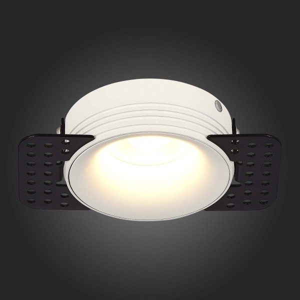 ST218.558.01 Св-к встр. Белый GU10 1*50W IP20 D78xH30 165-265V Без ламп Встраиваемые светильники