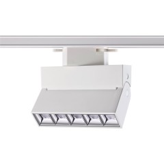 358666 PORT NT21 234 белый Светильник трековый однофазный трехжильный IP33 LED 4000K 13W 110-265V EOS