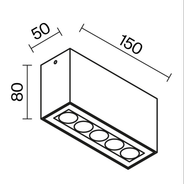 Потолочный светильник Outdoor O309CL-L10GF3K