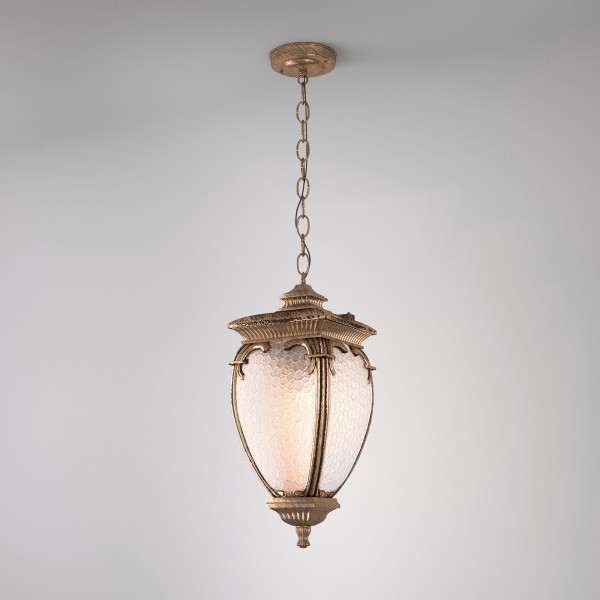 Уличный подвесной светильник Andromeda H черное золото IP44 GLYF-8024H черное золото