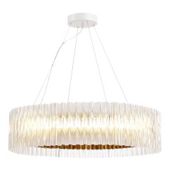 SL6012.213.01 Светильник подвесной ST-Luce Золотистый/Прозрачный LED 1*87W 3000K NAZARE