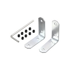 135247 SHINO NT24 123 черный Соединительная планка без токопровода угловая (4 шт) для арт.135129-135130; 135179-135180; 135241-135244 IP20 FLUM