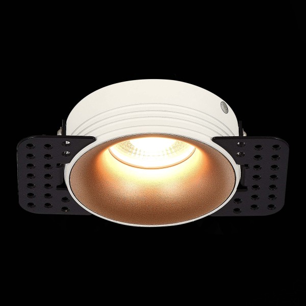 ST218.528.01 Св-к встр. Белый GU10 1*50W  IP20 D78xH30 165-265V Без ламп Встраиваемые светильники