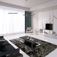 Люстра Crystal Lux FORTUNA SP88W LED D1000 BLACK