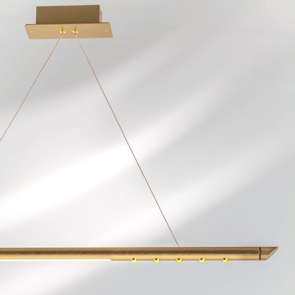 814203 Люстра VIRATA LED 48W 700LM ЗОЛОТО 3000K