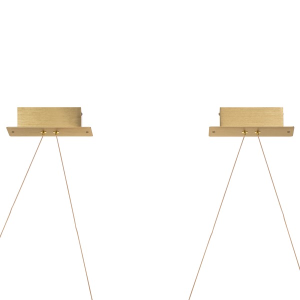 814203 Люстра VIRATA LED 48W 700LM ЗОЛОТО 3000K