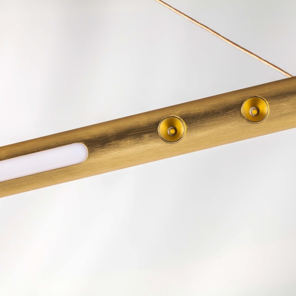 814203 Люстра VIRATA LED 48W 700LM ЗОЛОТО 3000K