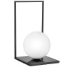 803910 Настольная лампа GLOBO LED 6W 300LM ЧЕРНЫЙ/БЕЛЫЙ 3000K