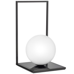 803910 Настольная лампа GLOBO LED 6W 300LM ЧЕРНЫЙ/БЕЛЫЙ 3000K