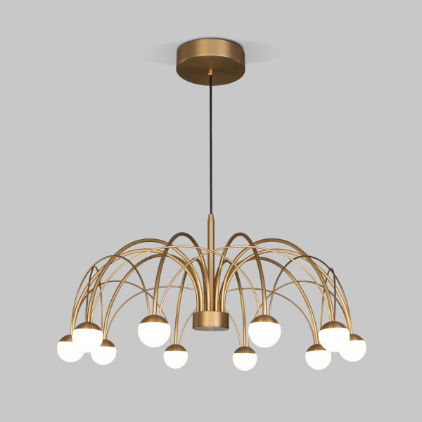 Подвесной светодиодный светильник 90030/10 LED золото