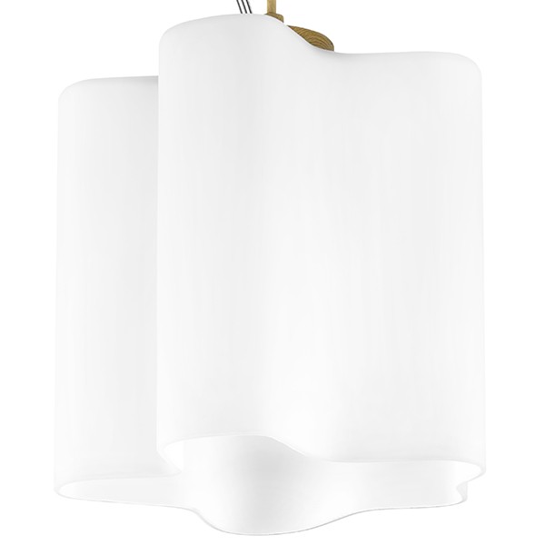 802115 Подвес NUBI LEGNO 1х40W E27 СВЕТЛОЕ ДЕРЕВО/БЕЛЫЙ