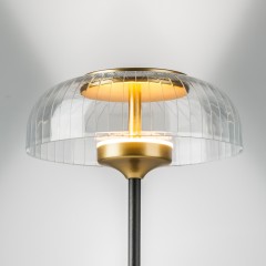 738973 Настольная лампа ACRILE 7W LED 295LM 120G ЗОЛОТО/ЧЕРНЫЙ 3000K