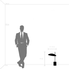 801917 Настольная лампа MARMARA LED 4W 400LM ЗОЛОТО/ЧЕРНЫЙ/МРАМОР 3000K