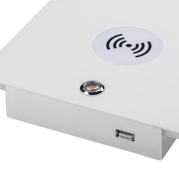 808536 Настольная лампа MURO 6W LED 400LM БЕЛЫЙ 3000K