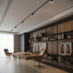 Slim Magnetic R01 Трековый светильник 6W 4200K черный 85011/01 85011/01