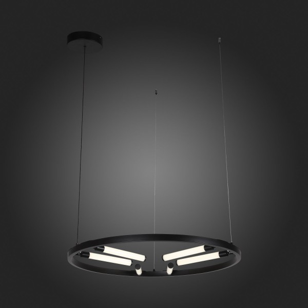 SL393.403.06 Светильник подвесной ST-Luce Черный/Белый LED 6*6W 4000K BISARIA