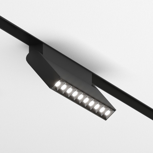 Slim Magnetic HL02 Трековый светильник 12W 4200K черный 85010/01 85010/01