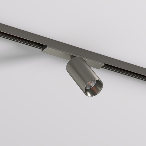 DK5740-DN Светильник для трека SHINE SPOT со светодиодом, D35*H70, 48V DC, 6W, RA?90, 3000K, IP20, темный никель, алюминий