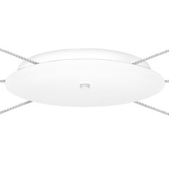 757066 Люстра CONE 6х40W GU10 БЕЛЫЙ МАТОВ/ПРОЗРАЧНО-МАТОВЫЙ