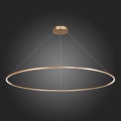 ST605.243.72 Светильник подвесной ST-Luce Золотистый/Белый LED 1*72W 4000K Подвесные светильники