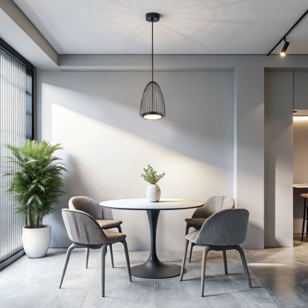 Подвесной светодиодный светильник 40009/1 LED черный