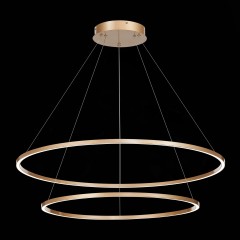 ST605.243.91 Светильник подвесной ST-Luce Золотистый/Белый LED 1*91W 4000K Подвесные светильники