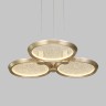 Подвесной светодиодный светильник 90034/3 золото